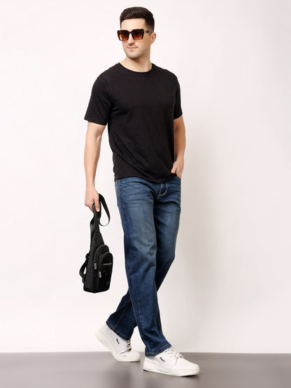 Stylox Comfort Fit Solid Men’s Jeans – Relaxed Style &amp; All-Day Comfort