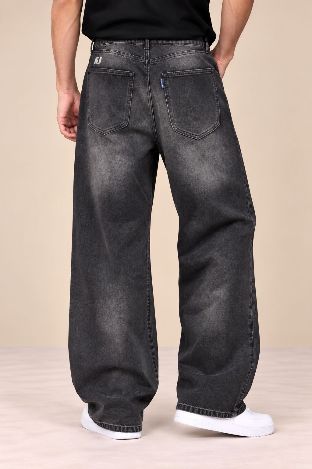Stylox Men’s Flared Fit Non-Stretchable Denim Jeans