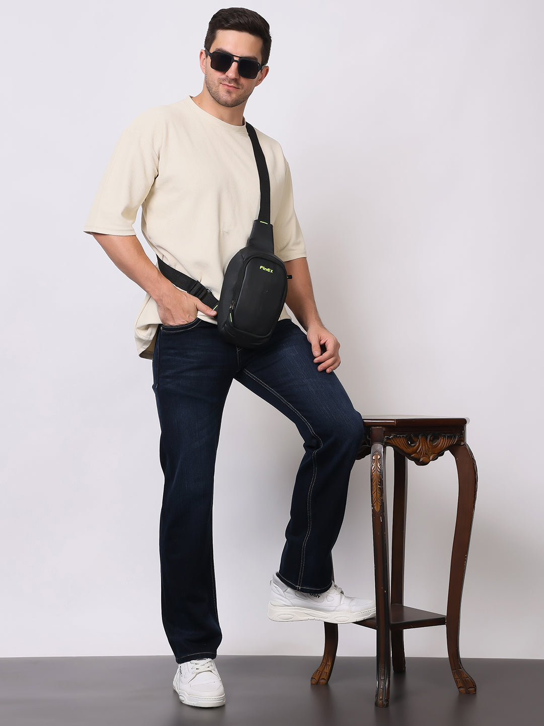 Stylox Premium Comfort Fit Jeans for Men | Soft Cotton Denim | Relaxed Everyday Casual Wear - Stylox