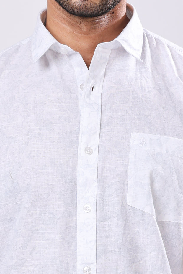 STYLOX HALF SLEEVE PRINTED CASUAL SHIRT