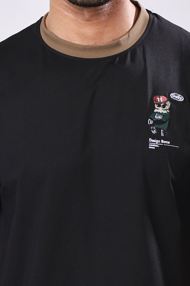 Stylox Printed Round Neck T-Shirt