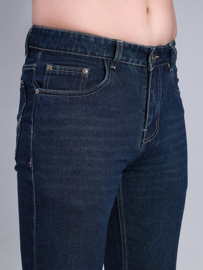 Stylox Men’s Relaxed Fit Mid-Rise Denim Jeans