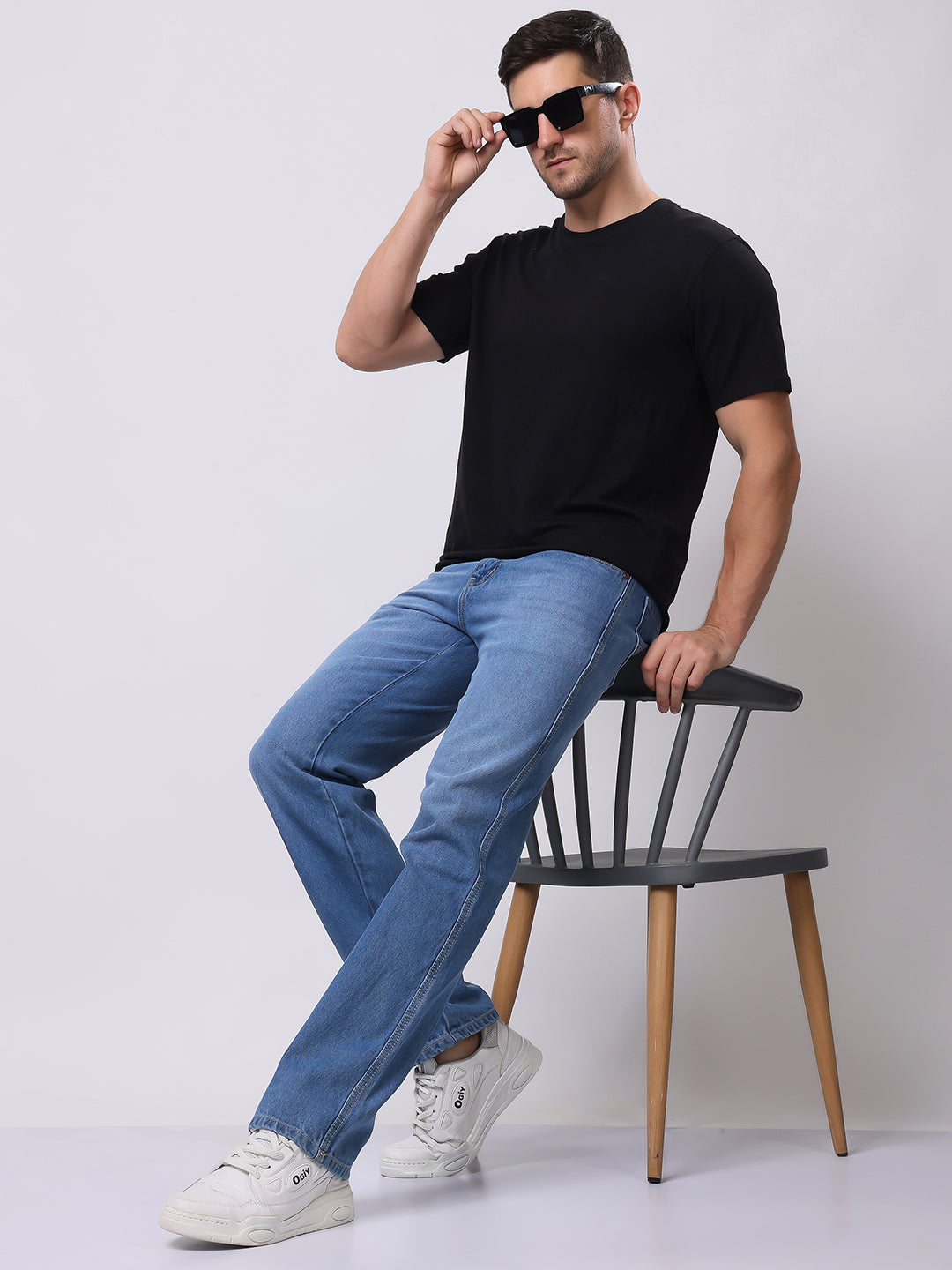 Stylox Men’s Comfort Fit Jeans – Premium Stretchable Denim