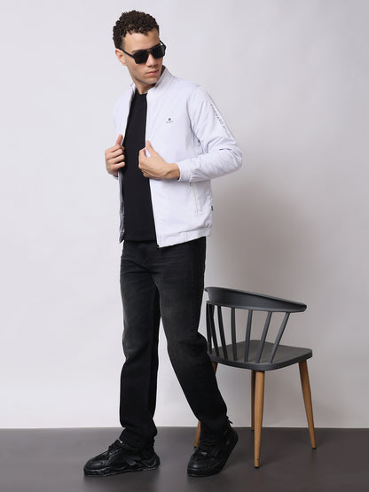 Stylox Men’s High-Neck Winter Jacket – Lightweight Windcheater with Warm Lining &amp; Full-Zip Closure