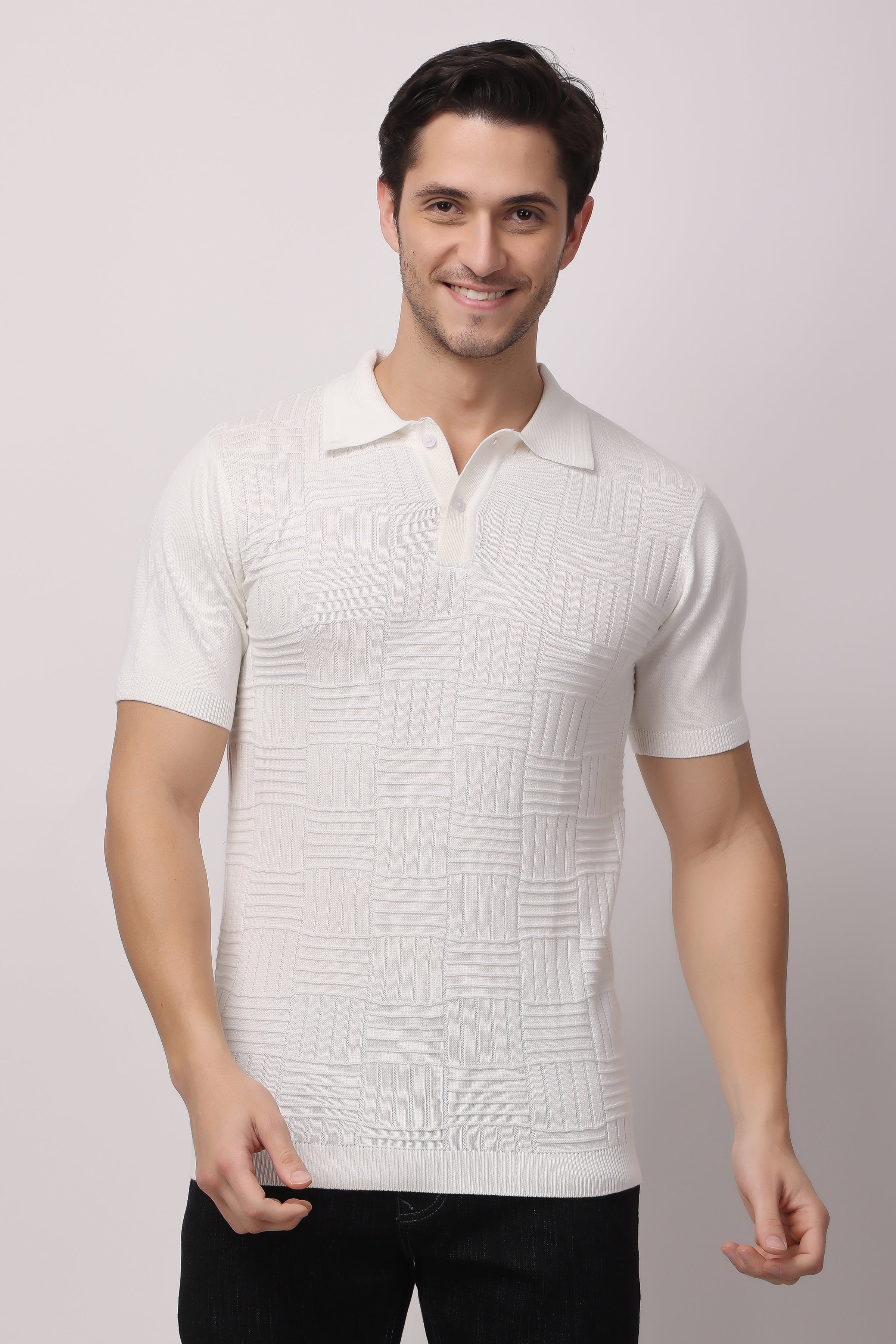 Stylox Solid Polo T-shirt FOR MEN - Stylox