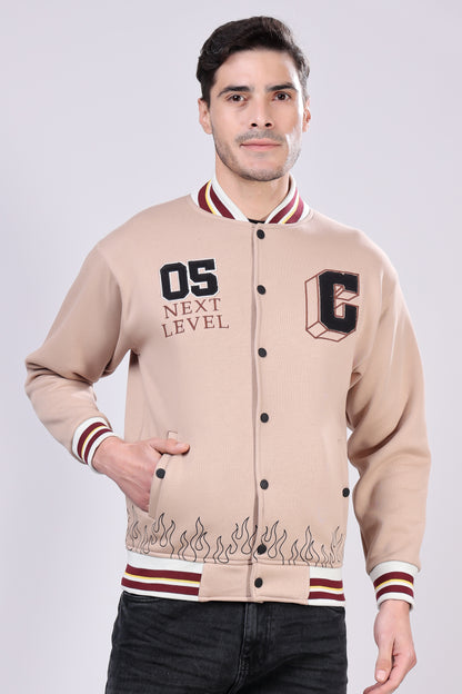 STYLOX Stylish Slim Fit Varsity Jacket