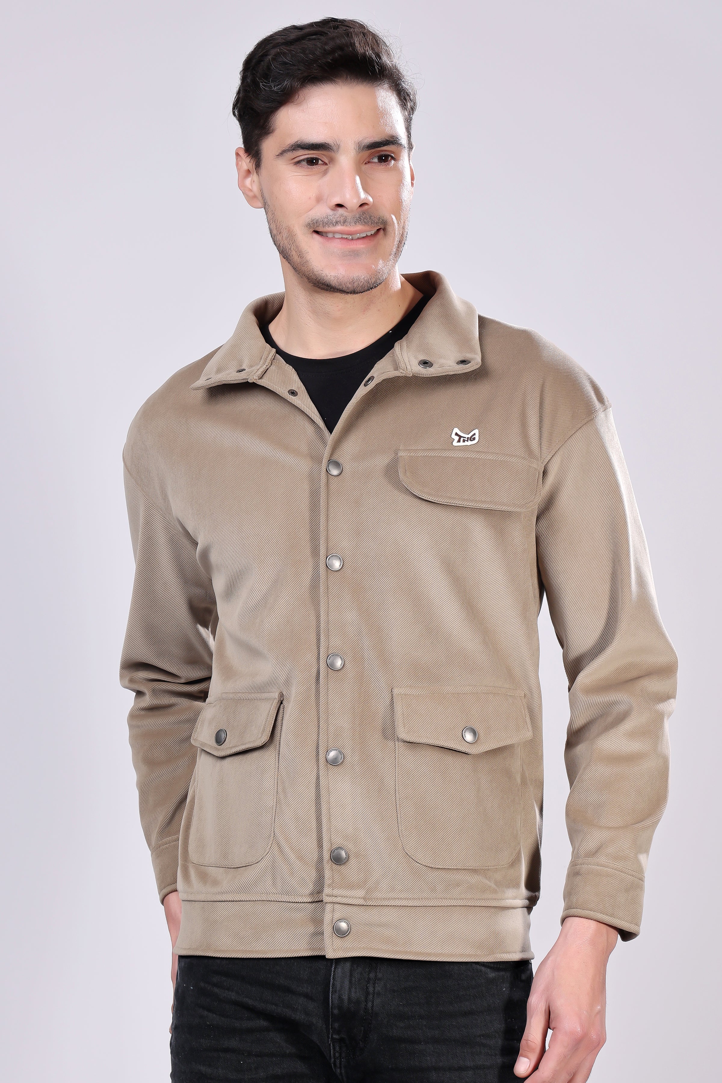 STYLOX Stylish Corduroy Solid Jacket - Stylox