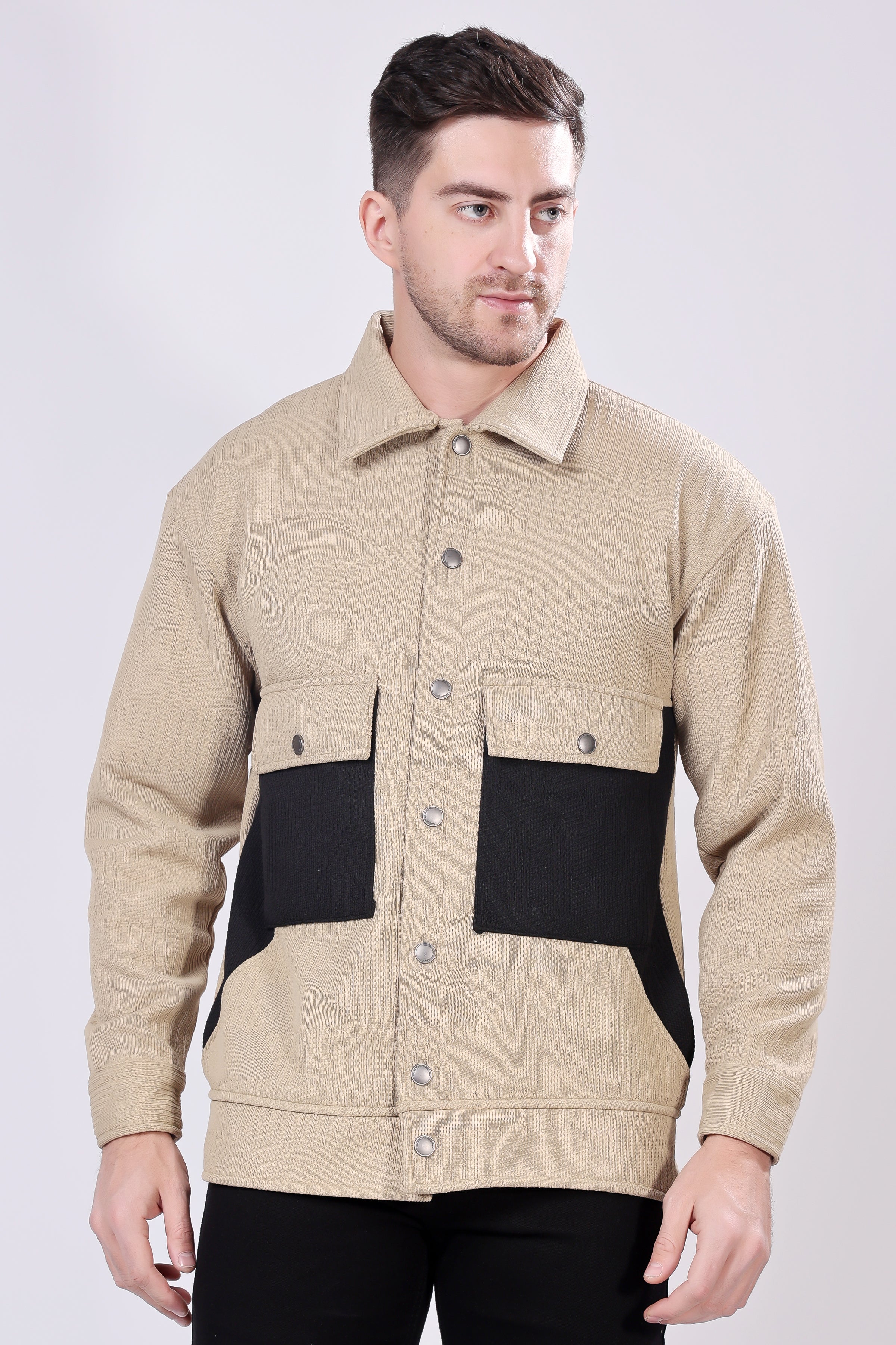STYLOX Solid Winter Wear Regular Fit Standard Length Jacket - Stylox