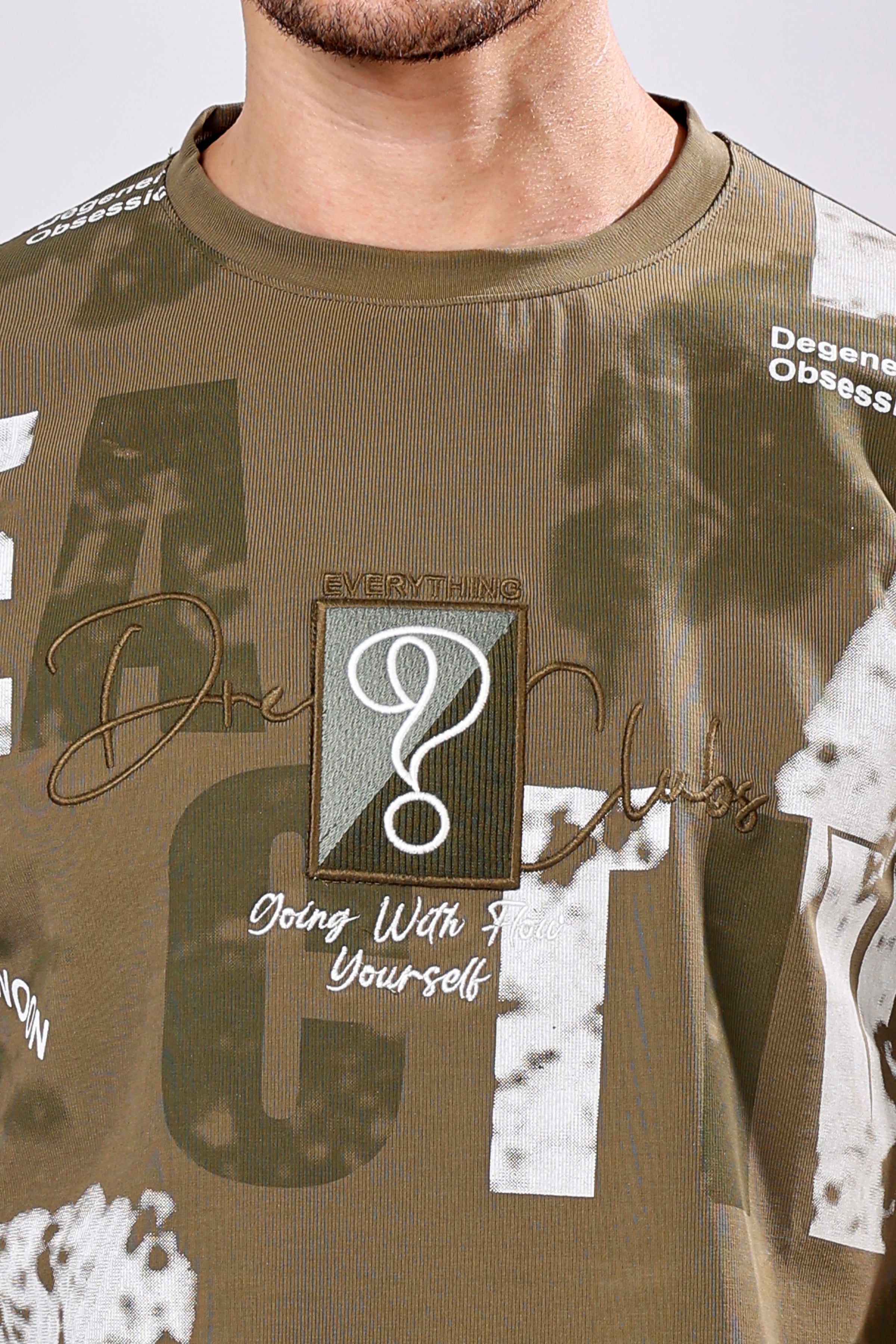 Stylox Men’s Regular Fit Round Neck Half Sleeve Printed T-Shirt | Casual Cotton Graphic Tee for Daily Wear