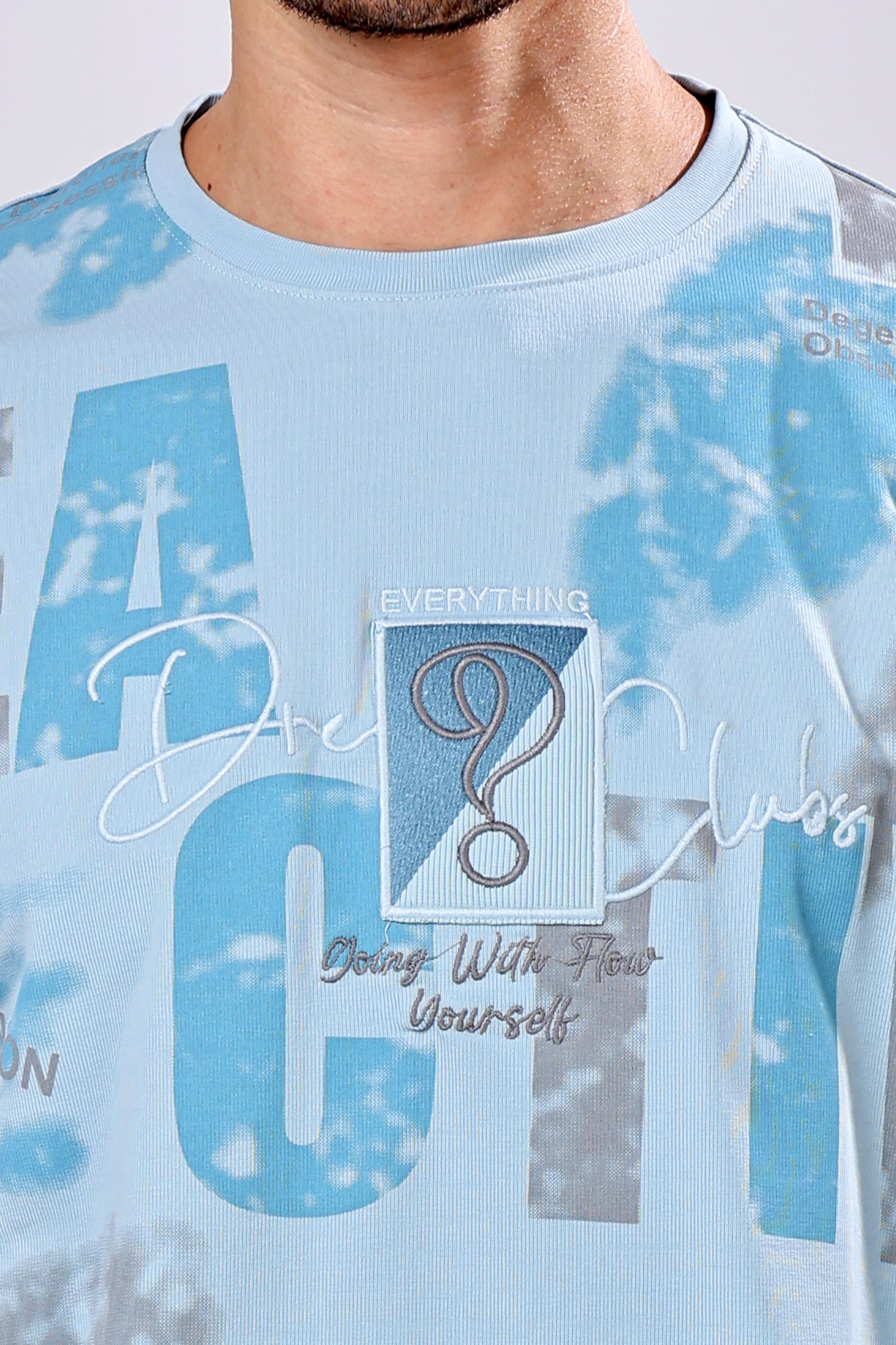 Stylox Men’s Regular Fit Round Neck Half Sleeve Printed T-Shirt | Casual Cotton Graphic Tee for Daily Wear