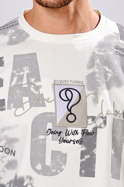 Stylox Men’s Regular Fit Round Neck Half Sleeve Printed T-Shirt | Casual Cotton Graphic Tee for Daily Wear