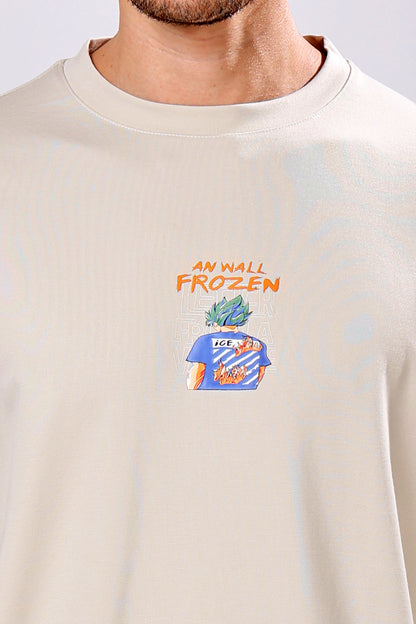 Stylox Men’s Oversized Round Neck Half Sleeve Back Printed T-Shirt | Premium Cotton Loose Fit Graphic Tee for Streetwear &amp; Casual Style