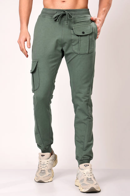 Stylox Men’s Slim Fit Joggers | Stretchable Cotton Blend Track Pants with Elastic Waist &amp; Pockets | Stylish Casual &amp; Gym Wear Bottoms