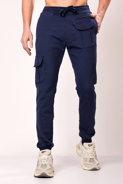 Stylox Men’s Slim Fit Joggers | Stretchable Cotton Blend Track Pants with Elastic Waist &amp; Pockets | Stylish Casual &amp; Gym Wear Bottoms