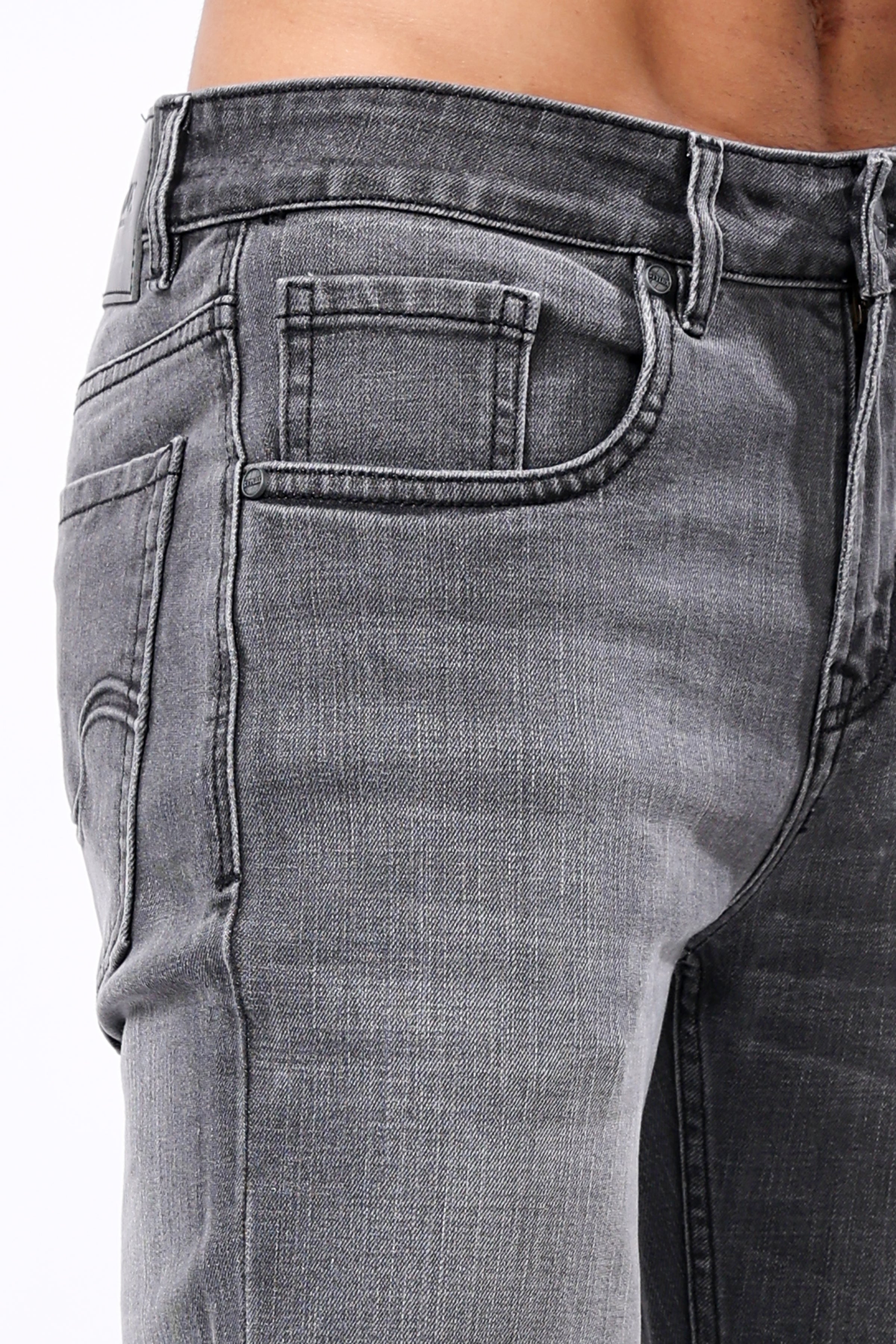 Stylox Comfort Fit Jeans for Men's | Grey, Dark Grey & Mid Grey |