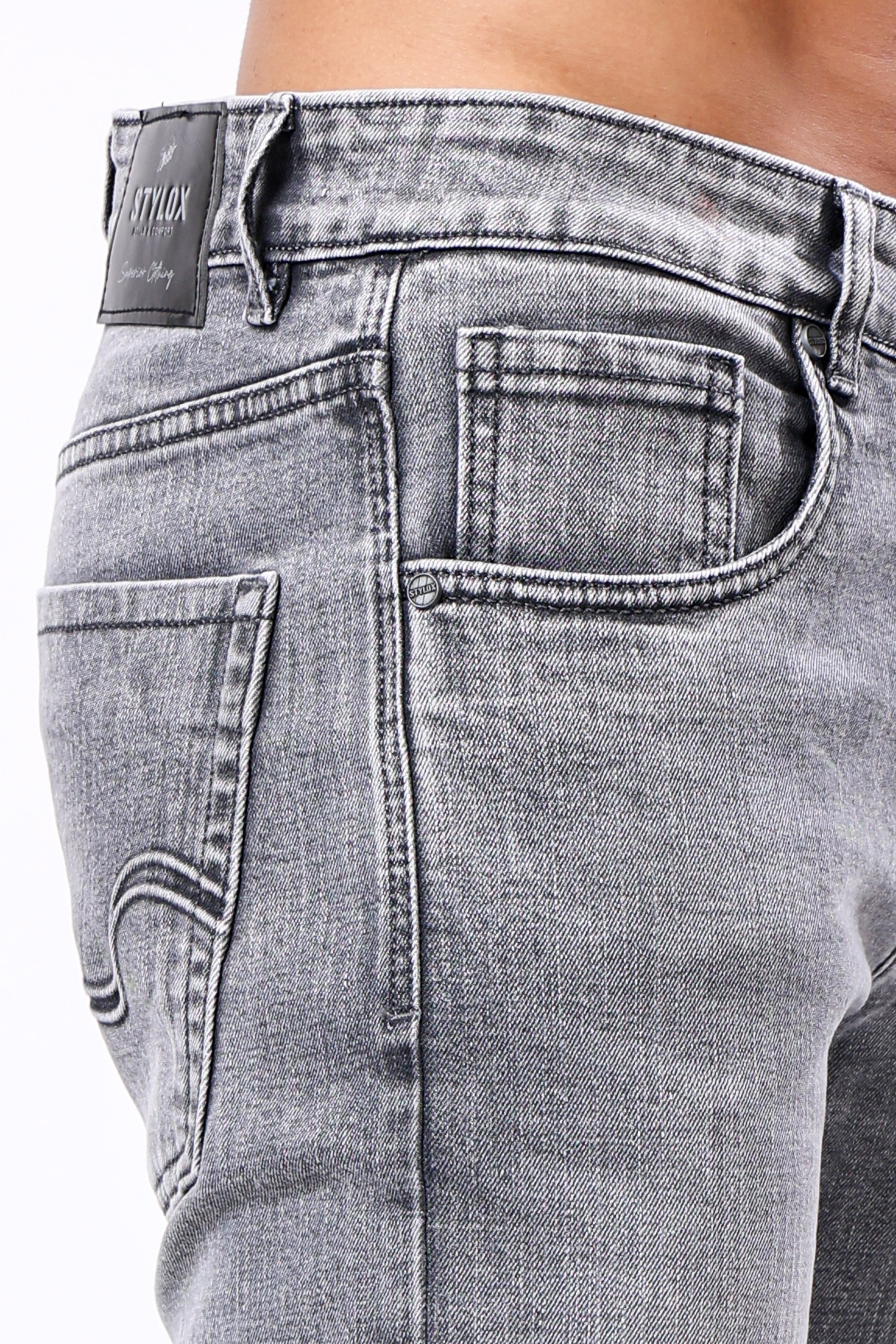 Stylox Comfort Fit Denim Jeans for Men - Stylox