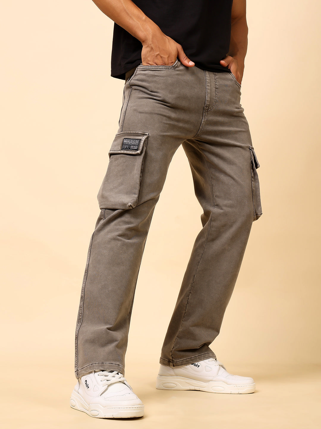 Stylox Comfort Fit Cargo Pants for Men Modern Casual Wear