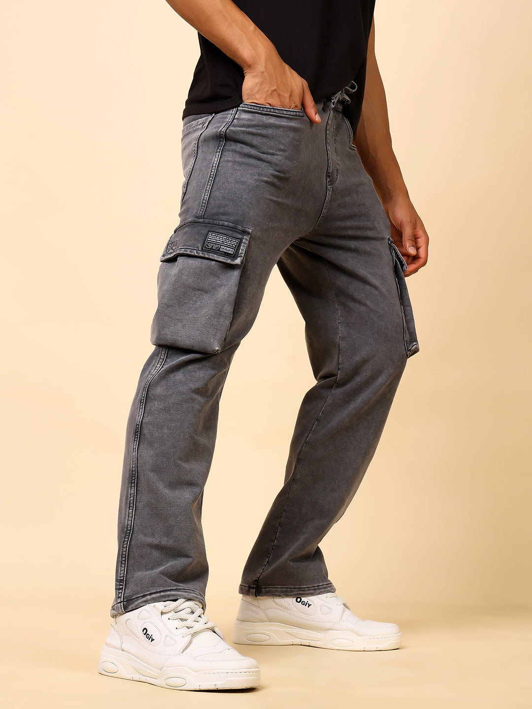 Stylox Comfort Fit Cargo Pants for Men Modern Casual Wear
