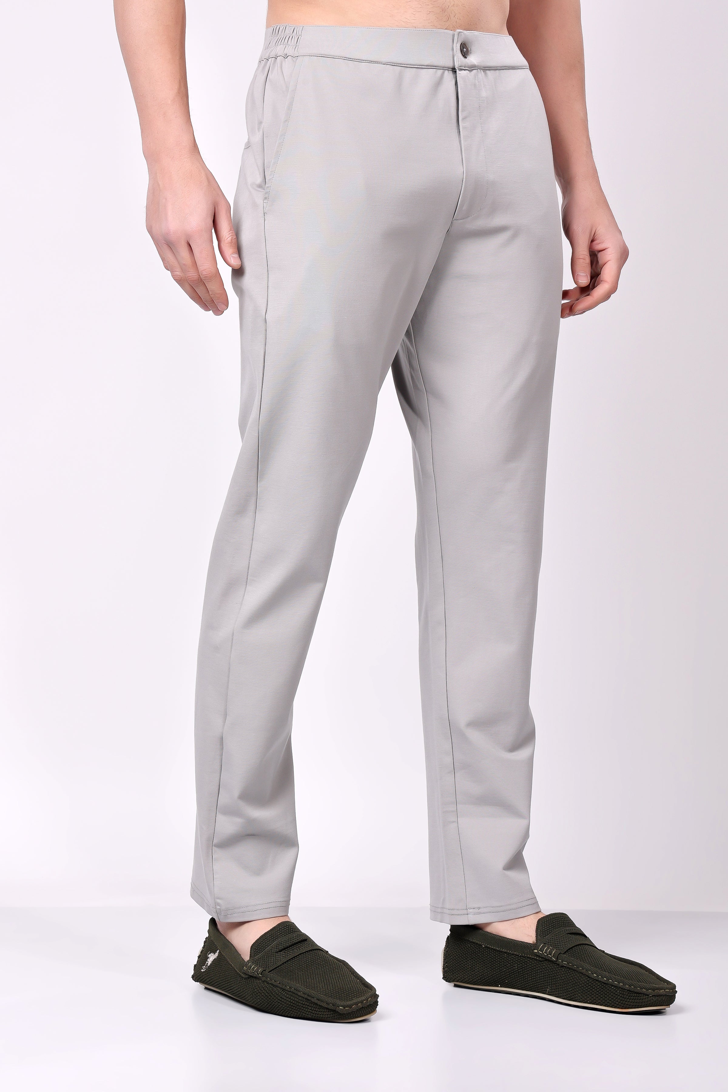 Stylox Men’s Classic Fit Trousers – Comfortable Formal & Casual Wear - Stylox
