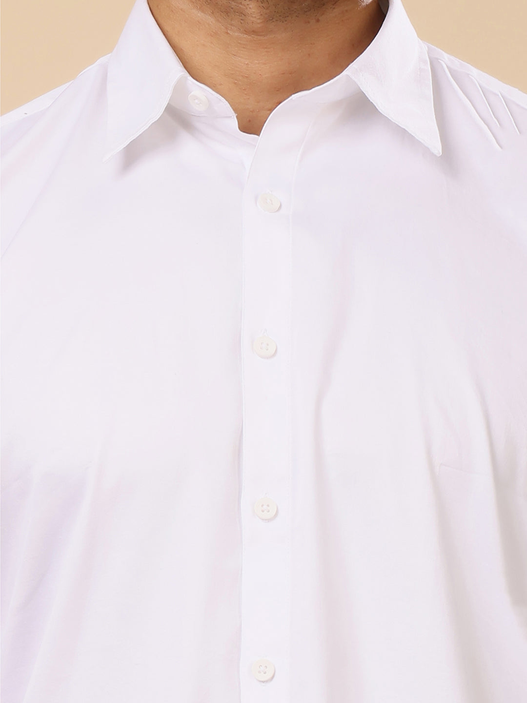 Stylox Men’s Satin Lycra Full Sleeve Solid Shirt – Classic Elegance with Modern Comfort