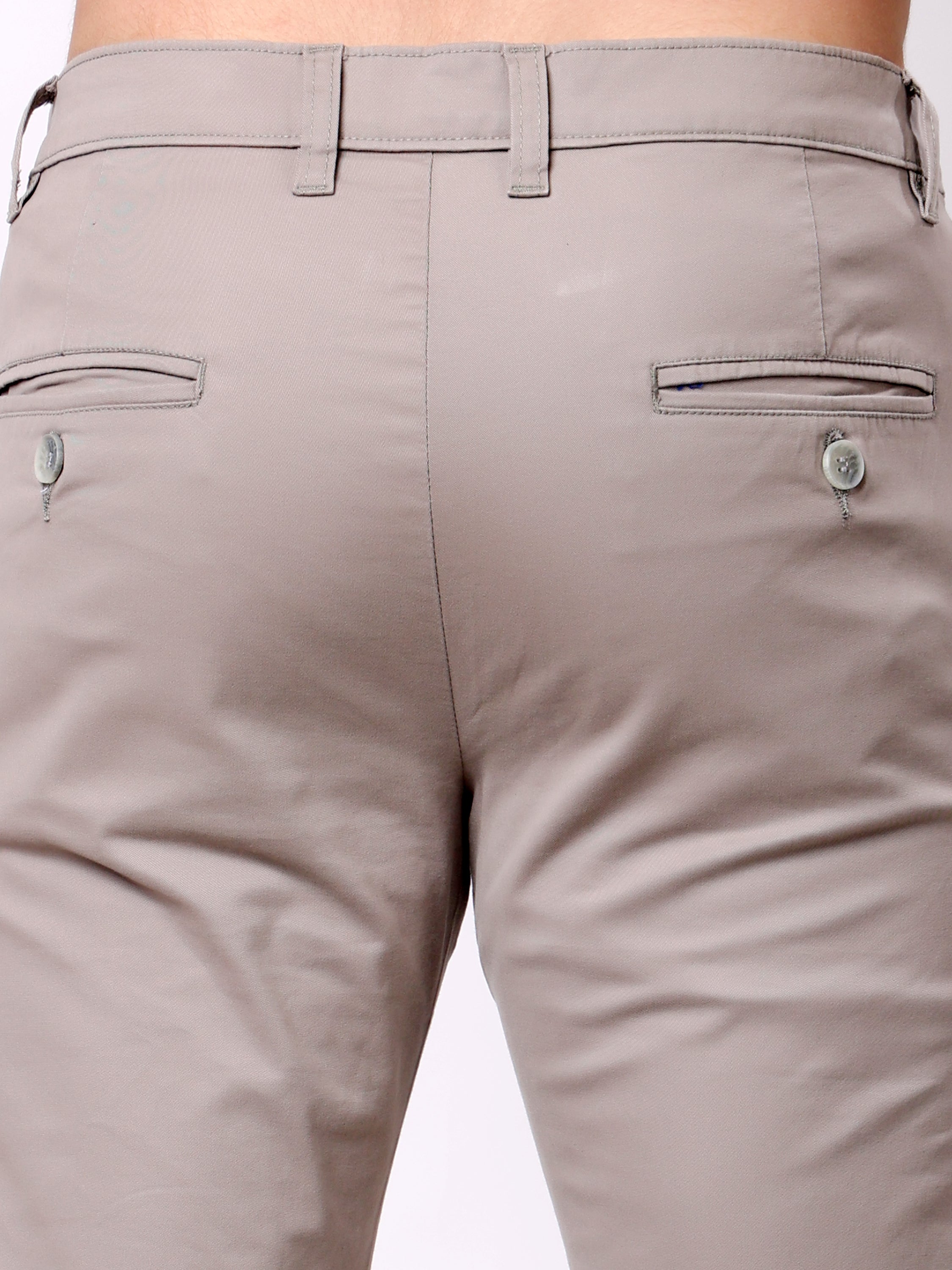 Stylox Men’s Straight Fit Non-Stretch Casual Chinos Trousers - Stylox
