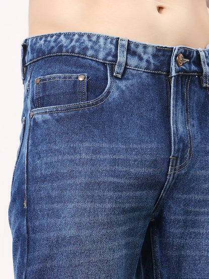 Stylox Men’s Relaxed Fit Solid Jeans | Comfortable Denim Casual Wear for Everyday Style