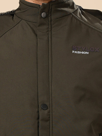 Stylox Sleeveless Solid Men’s Jacket | Lightweight Zip-Up Casual &amp; Sportswear Jacket