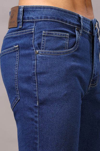 Stylox Men’s Slim Fit Mid-Rise Casual Jeans