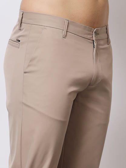 Stylox Men’s Premium Regular Fit Stretch Trousers – Formal &amp; Casual Pants | Wrinkle-Free Office Wear - Stylox