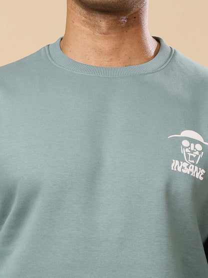 Stylox Men’s Regular Fit Printed Round Neck Sweatshirt – Casual Comfort with Trendy Prints