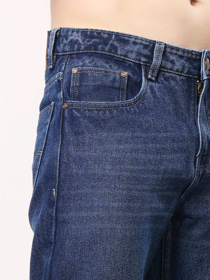 Stylox Men’s Relaxed Fit Solid Jeans | Comfortable Denim Casual Wear for Everyday Style