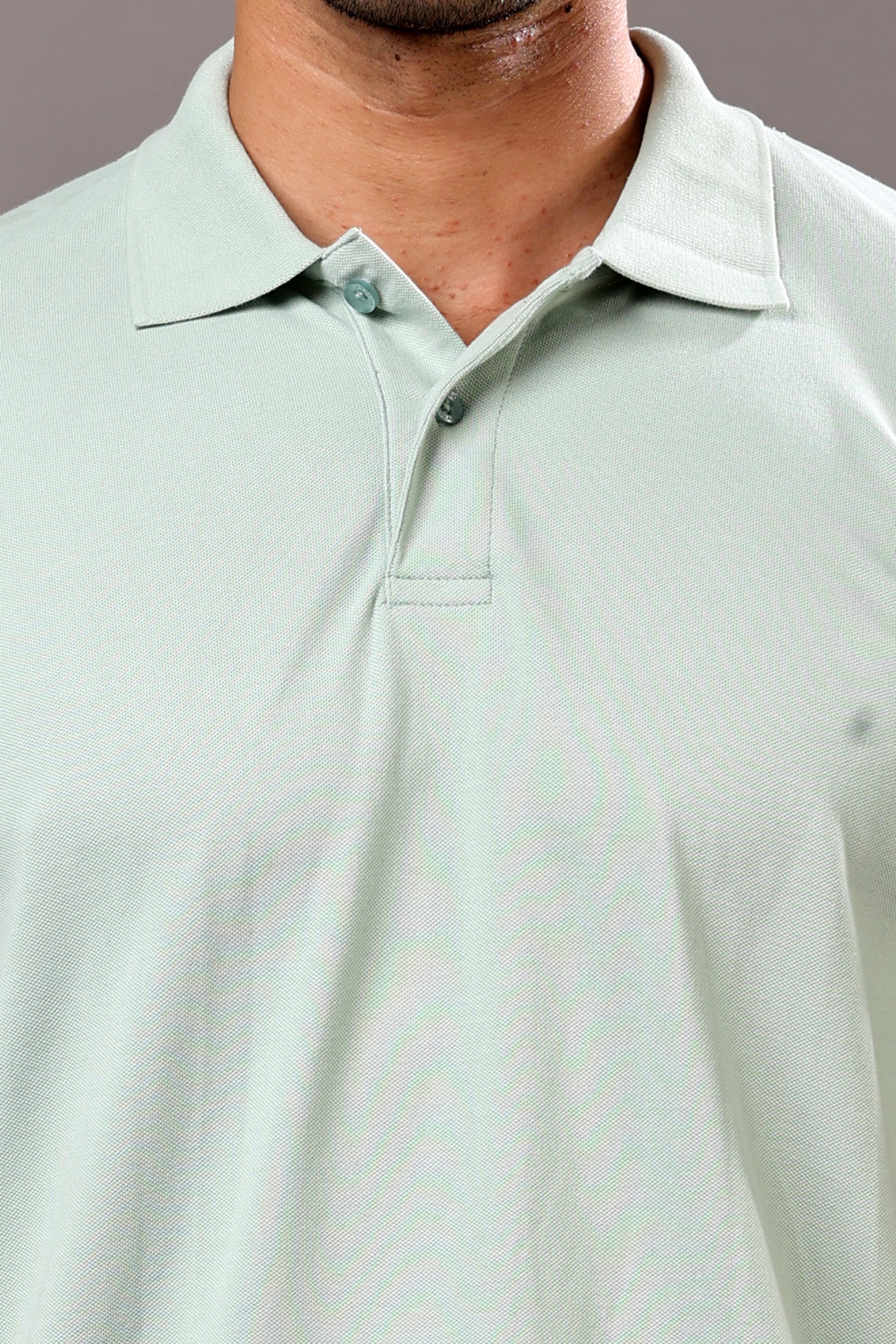 Stylox Men’s Polo Collar Solid T-Shirt - Soft, Breathable &amp; Everyday Wear