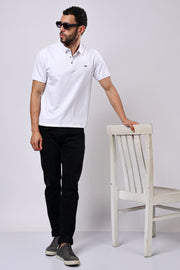 Stylox Solid Polo T-Shirt For Men