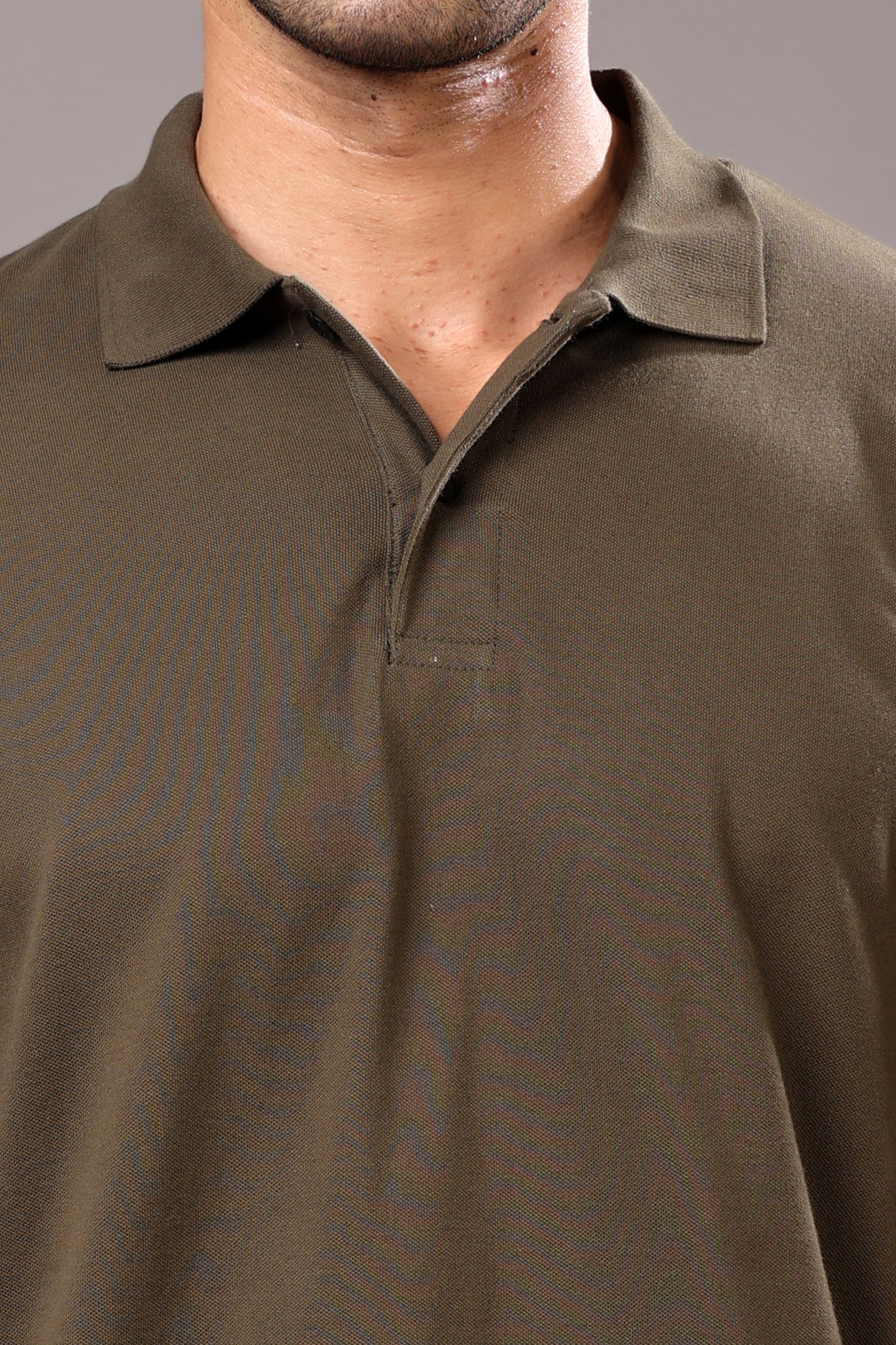 Stylox Men’s Polo Collar Solid T-Shirt - Soft, Breathable &amp; Everyday Wear