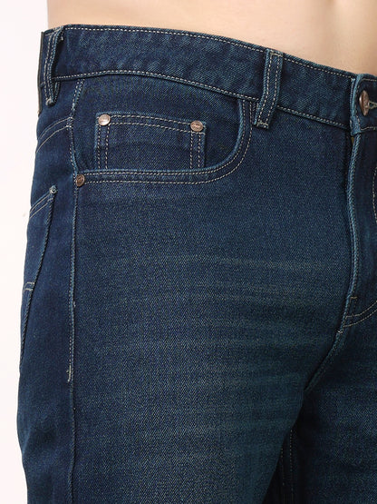 Stylox Men’s Relaxed Fit Solid Jeans | Comfortable Denim Casual Wear for Everyday Style