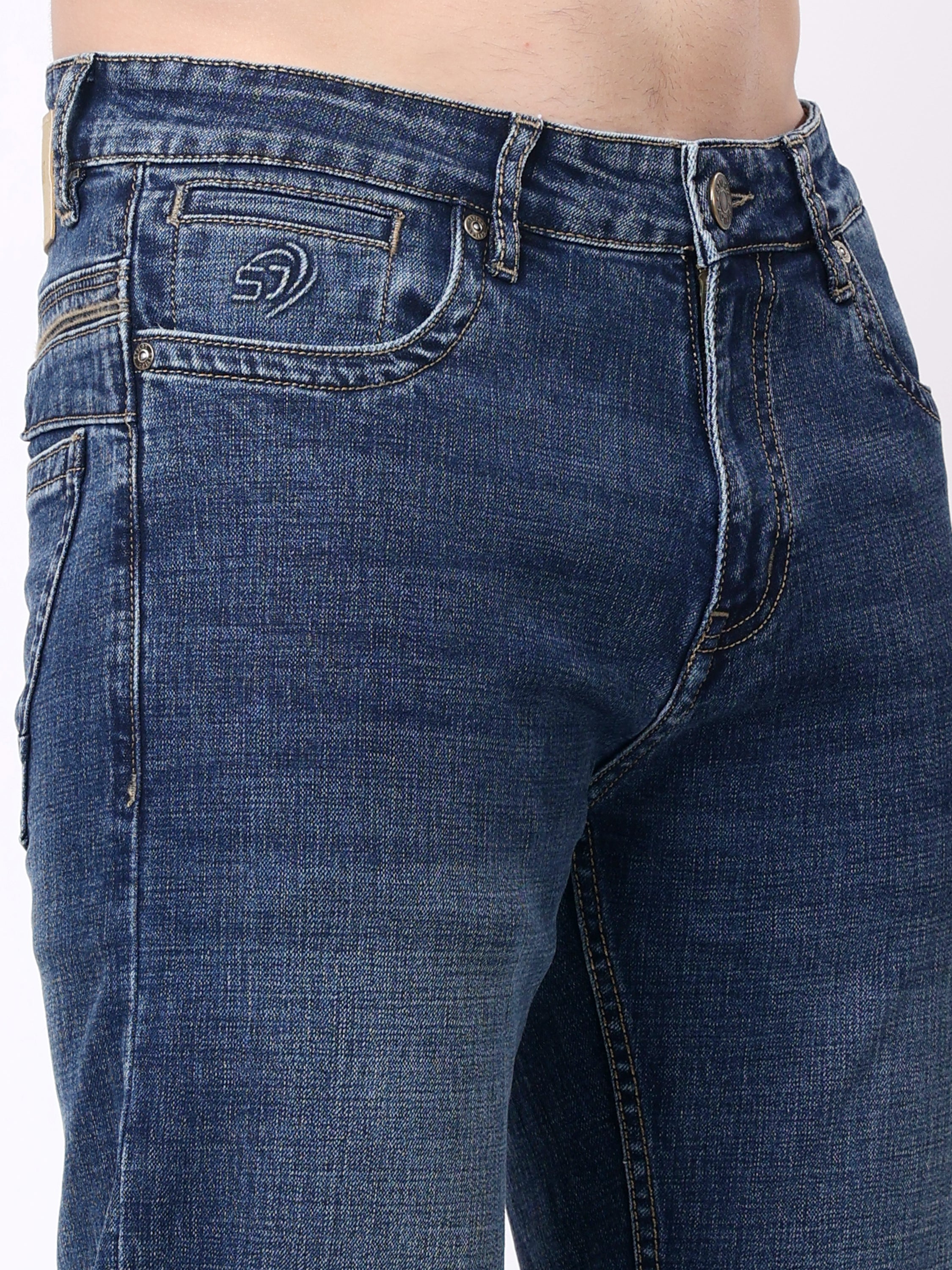 Stylox Stretchable Comfort Fit Denim Jeans For Men’s - Stylox