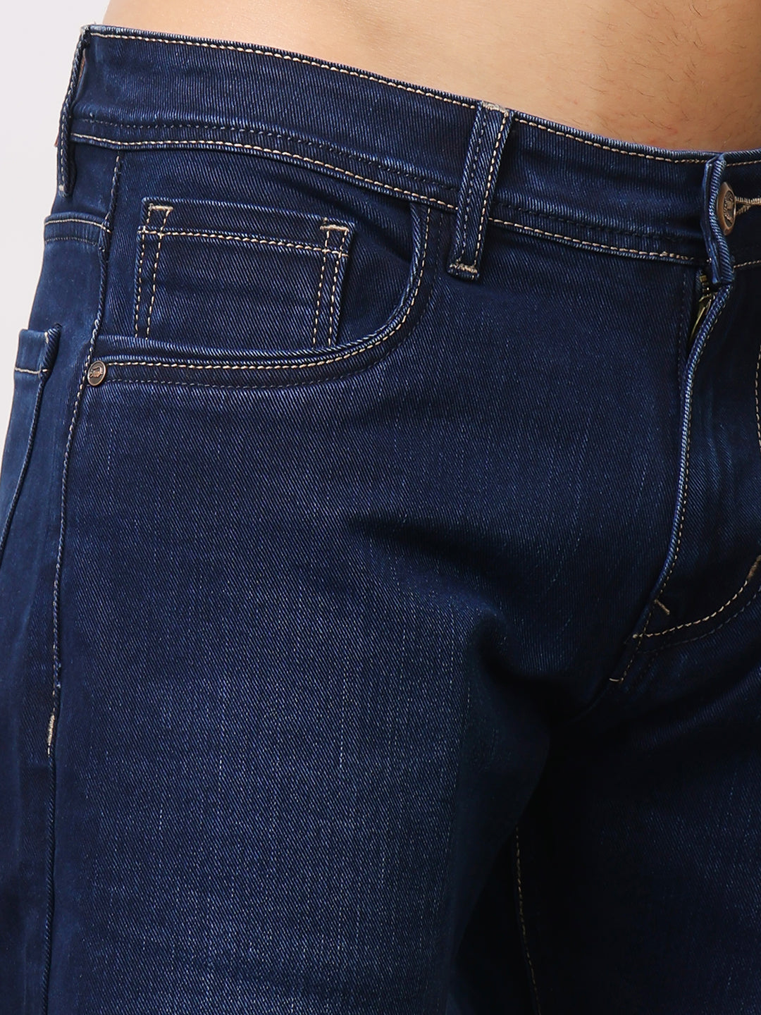 Stylox Men’s Bootcut Fit Solid Jeans | Stretchable Plain Denim Jeans for Men | Classic Mid-Rise Bootcut Jeans for Stylish Wear