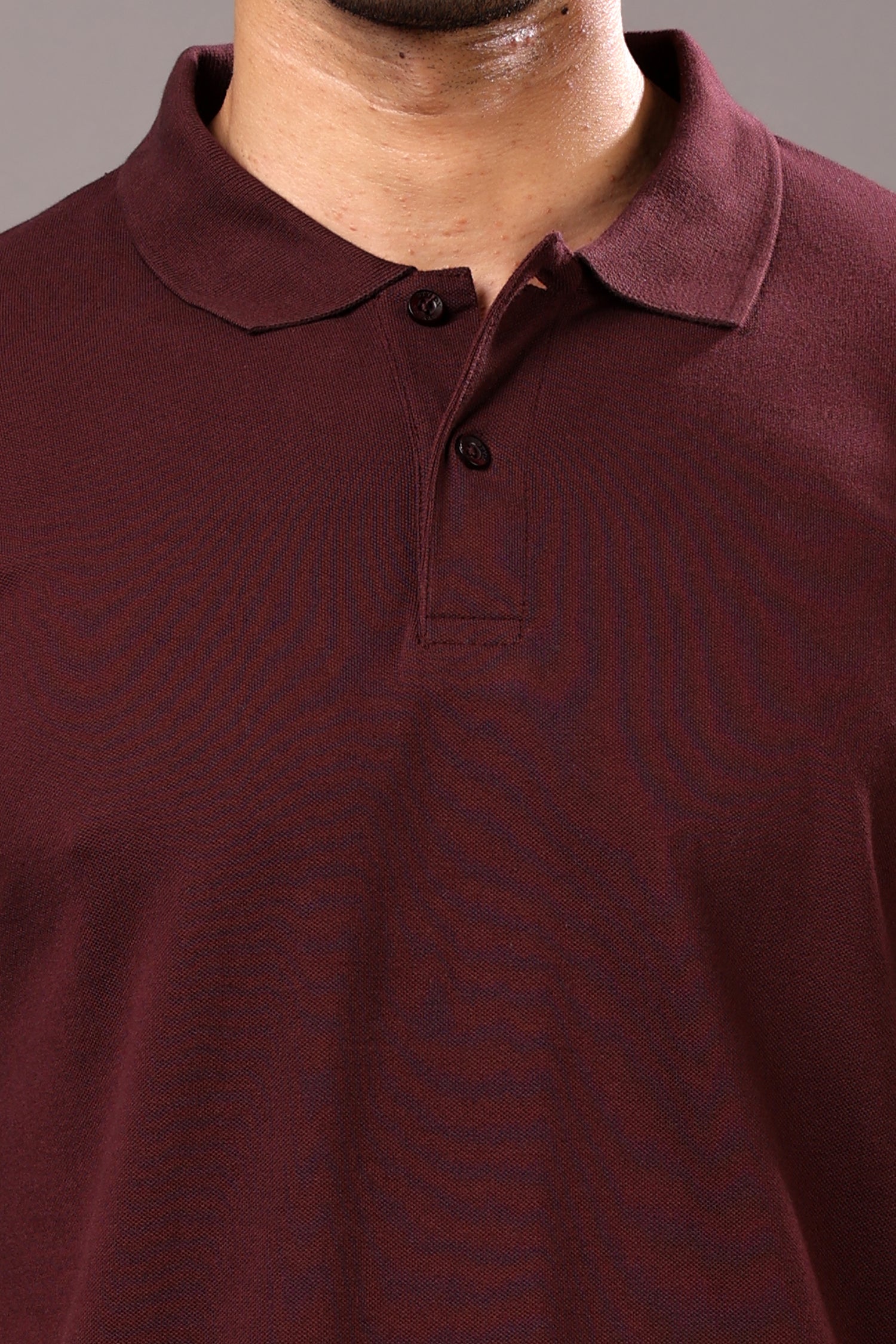 Stylox Men’s Polo Collar Solid T-Shirt - Soft, Breathable &amp; Everyday Wear