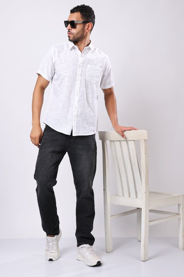 STYLOX HALF SLEEVE PRINTED CASUAL SHIRT