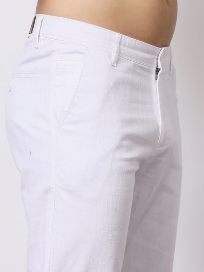 Stylox Men’s Premium Regular Fit Cotton Trousers – Casual &amp; Formal Pants | Breathable Everyday Wear - Stylox