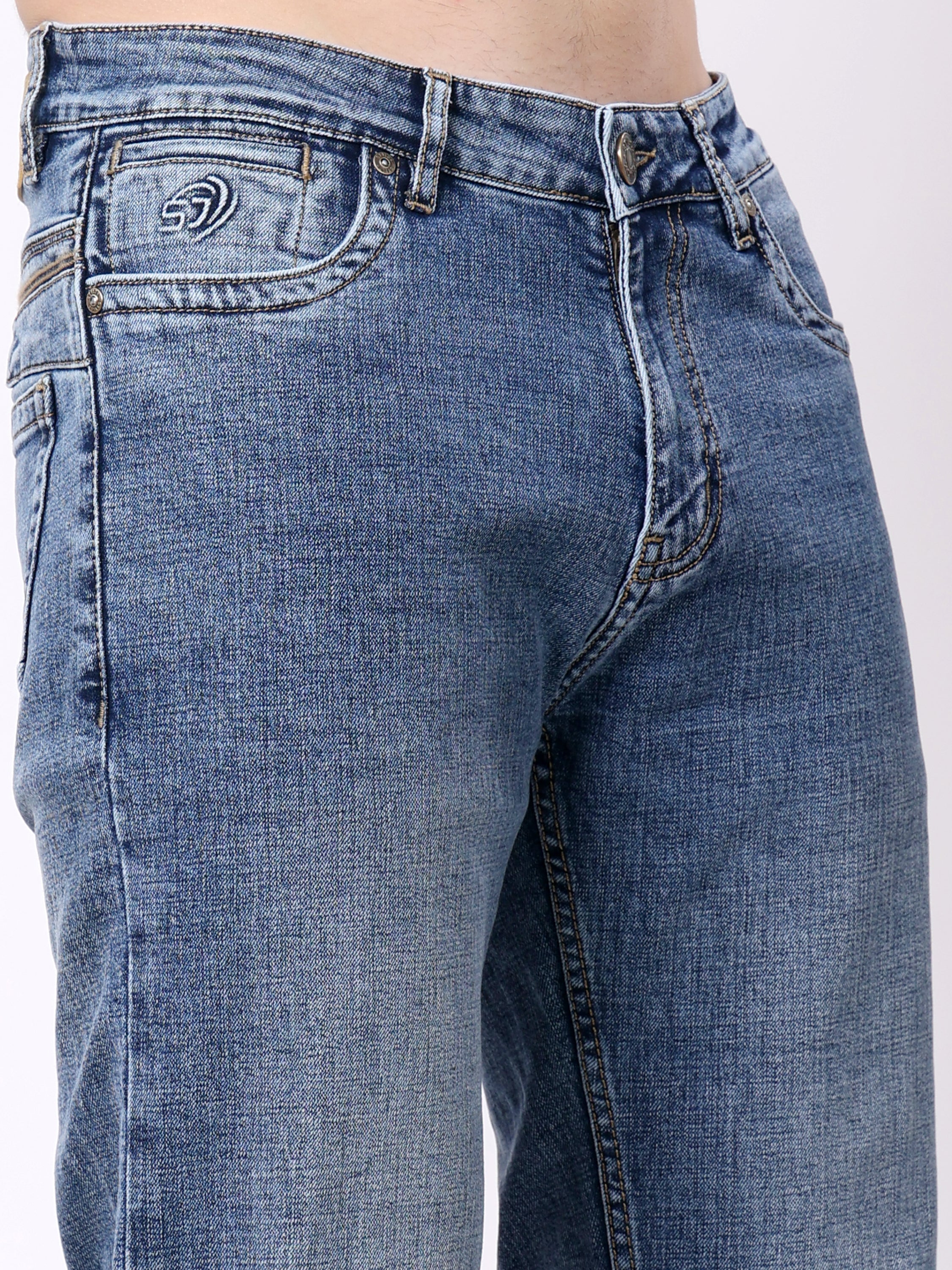Stylox Stretchable Comfort Fit Denim Jeans For Men’s - Stylox