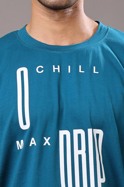 Stylox Men’s Oversized Graphic Printed Crew Neck Casual T-Shirt