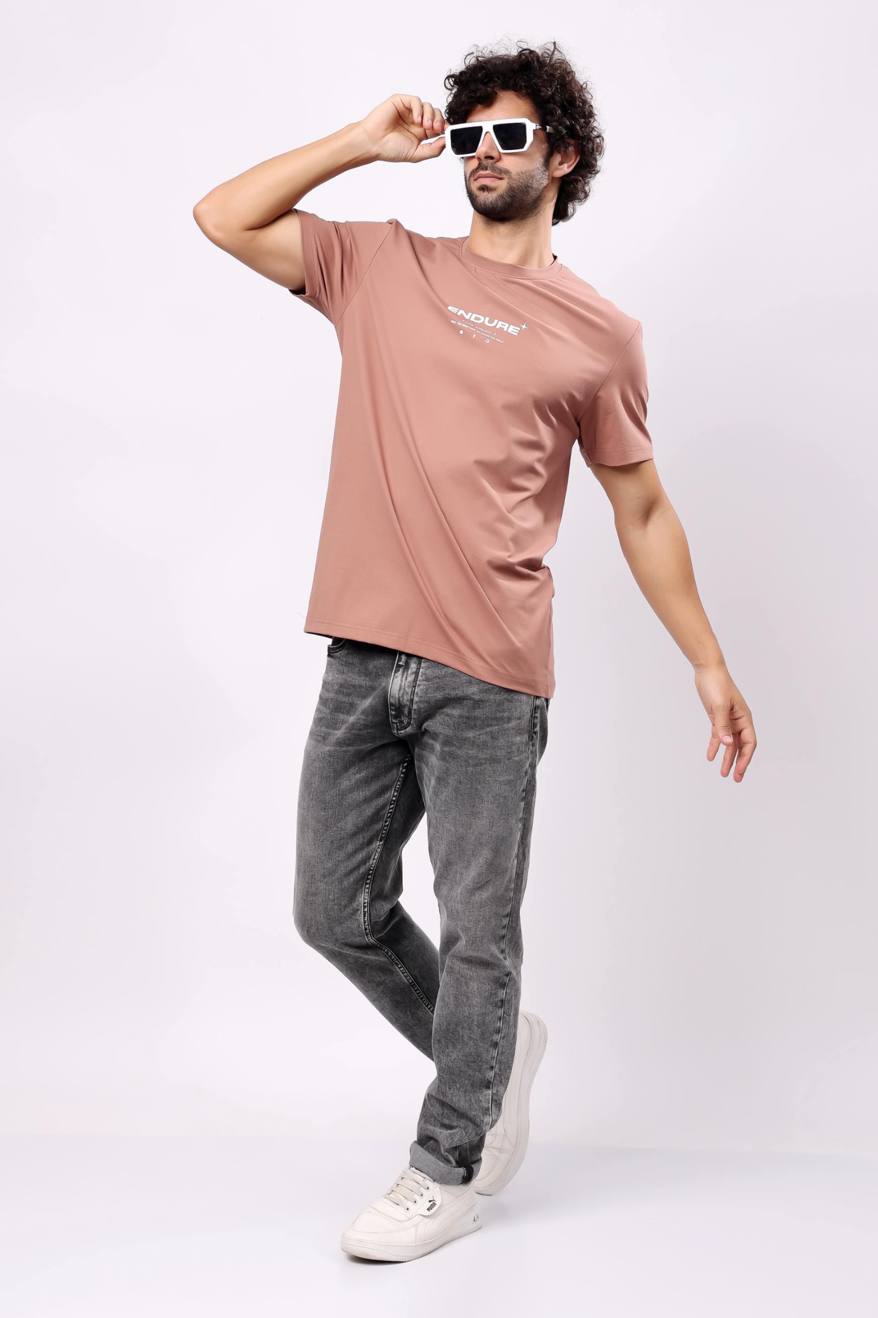 STYLOX MEN CREW NECK PRINTED T-SHIRT - Stylox