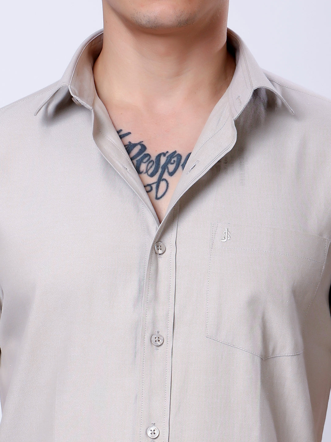 Stylox Men’s Regular Fit Half Sleeve Solid Casual Shirt-Lilac - Stylox