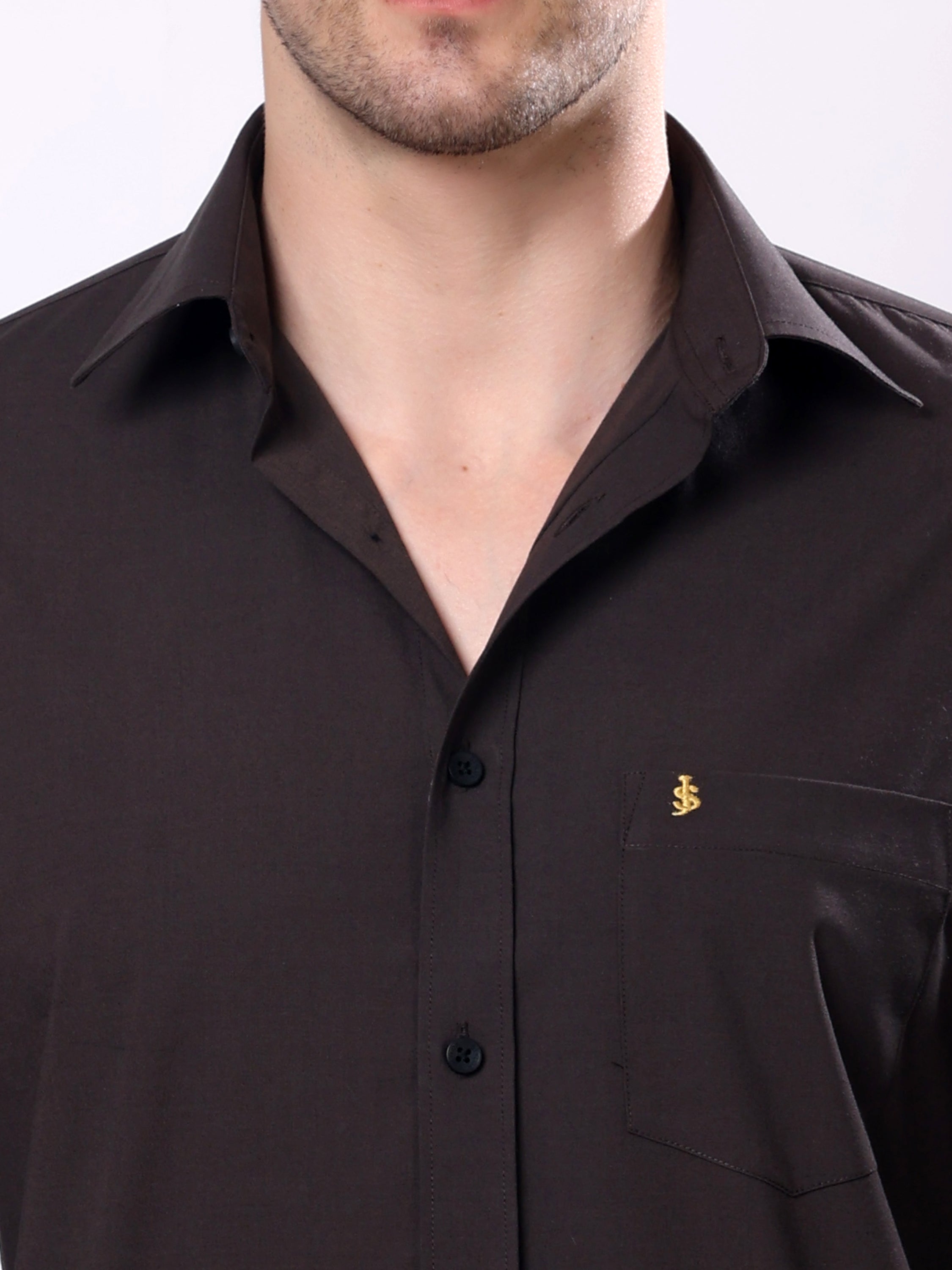 Stylox Men’s Regular Fit Full Sleeve Solid Casual Shirt - Stylox