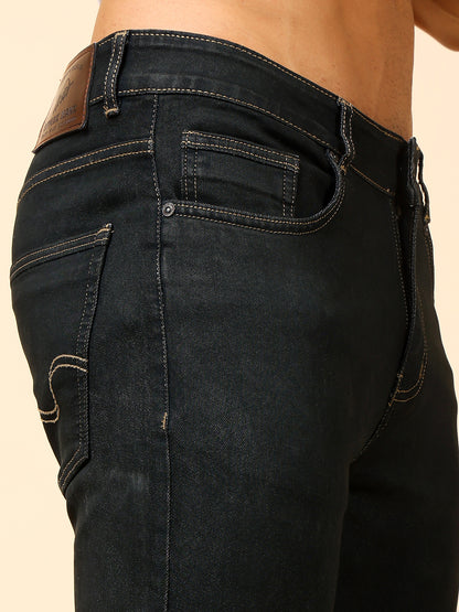 Stylox Men’s Ankle Fit Jeans | Stylish Slim Ankle-Length Jeans for Casual &amp; Streetwear Look|J-03