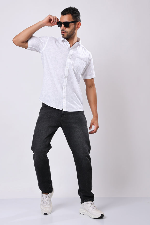 STYLOX HALF SLEEVE PRINTED CASUAL SHIRT