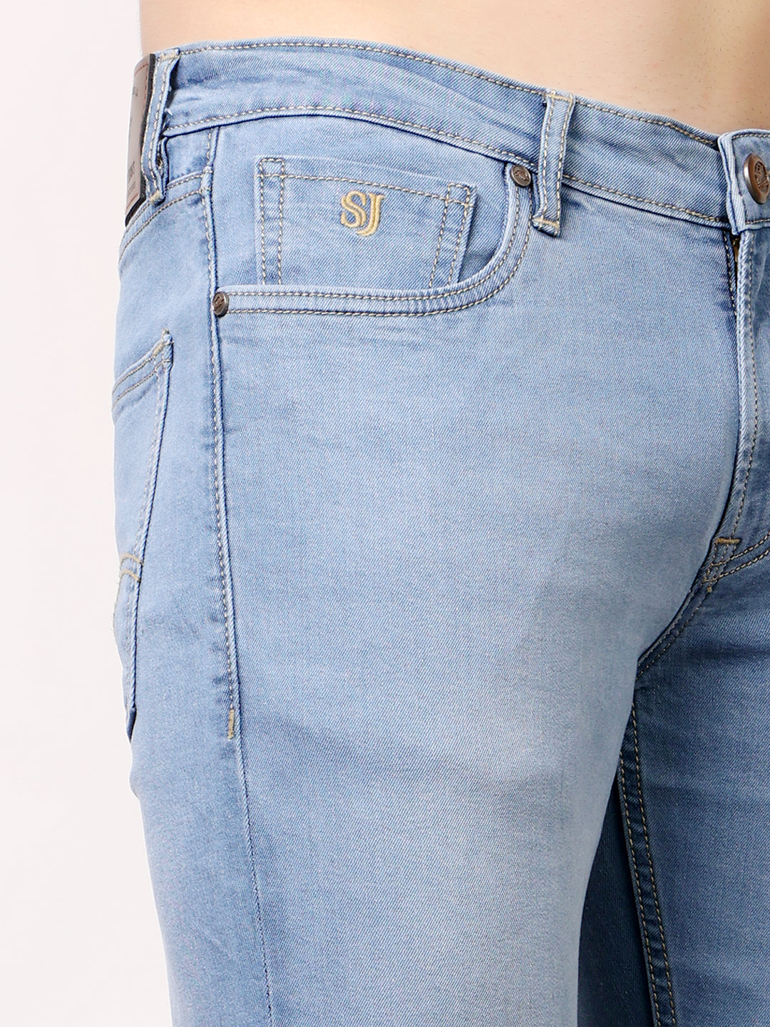Stylox Redefined Slim Fit Solid Men’s Jeans – Stylish & Comfortable Everyday Wear - Stylox