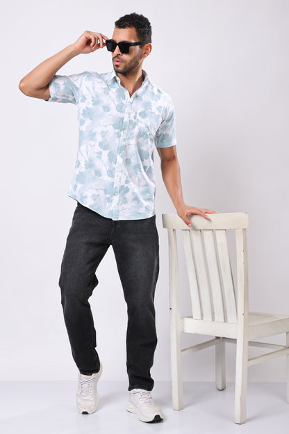 Stylox Printed Half Sleeve Casual Shirt