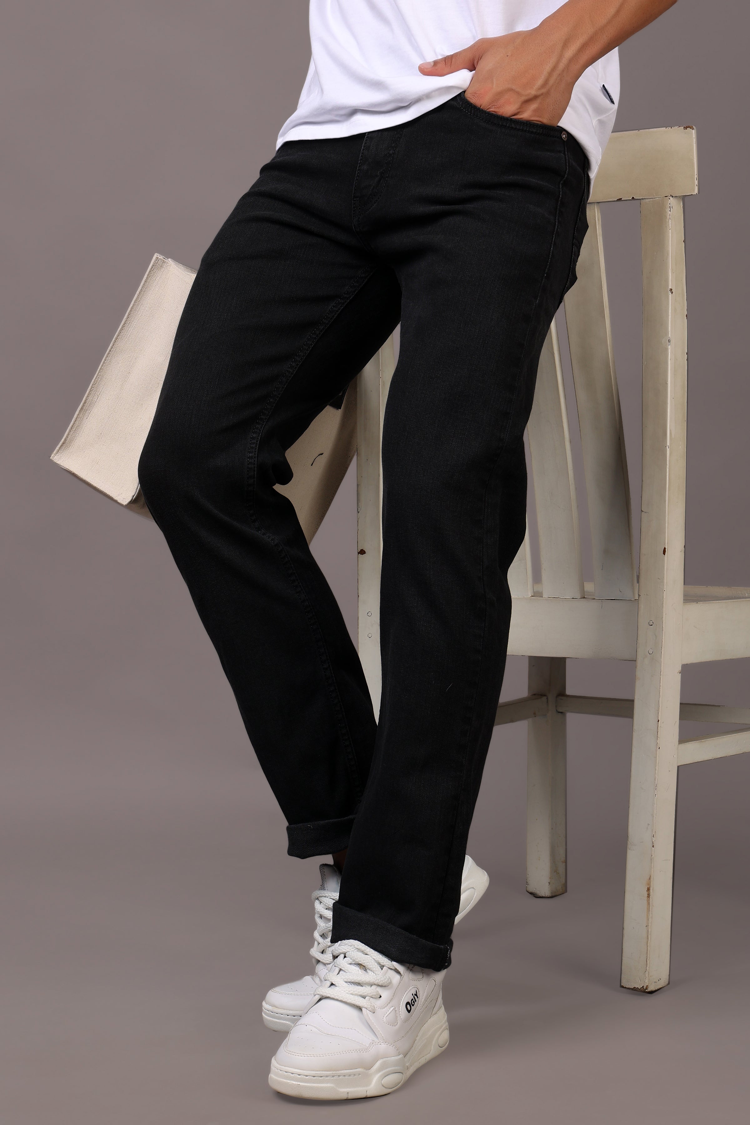 Stylox Comfort Fit Jeans for Men&